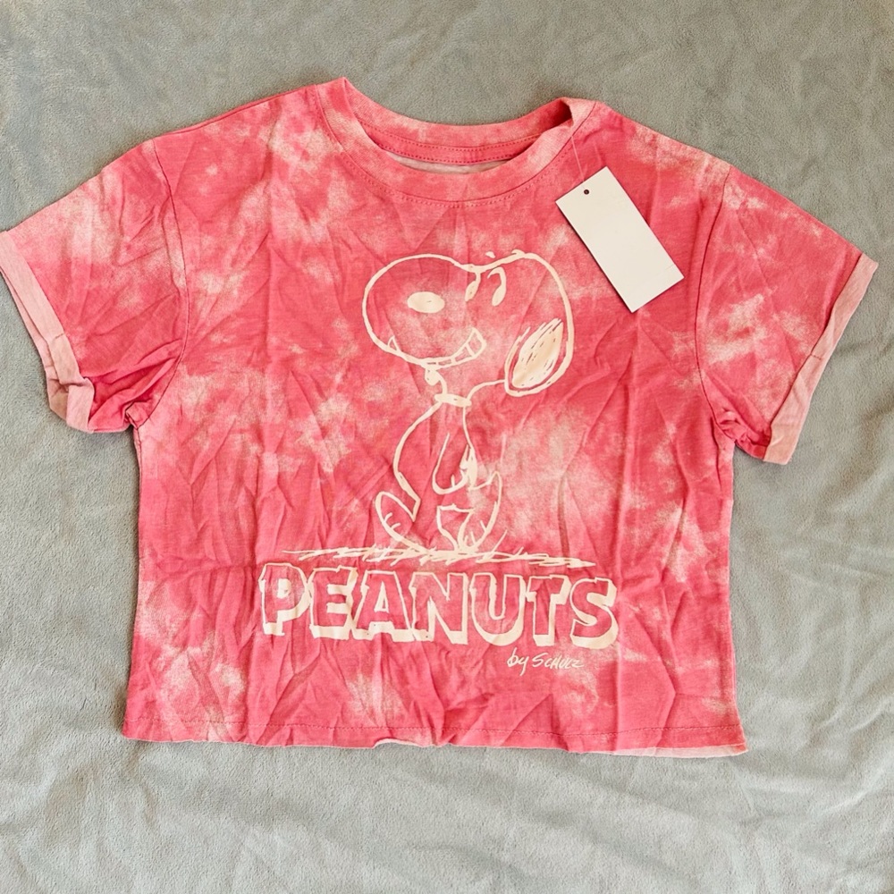 Girl’s Peanuts Short Sleeve T Shirt